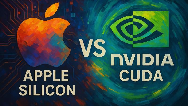 Apple Silicon vs NVIDIA CUDA: AI Comparison 2025, Benchmarks, Advantages and Limitations