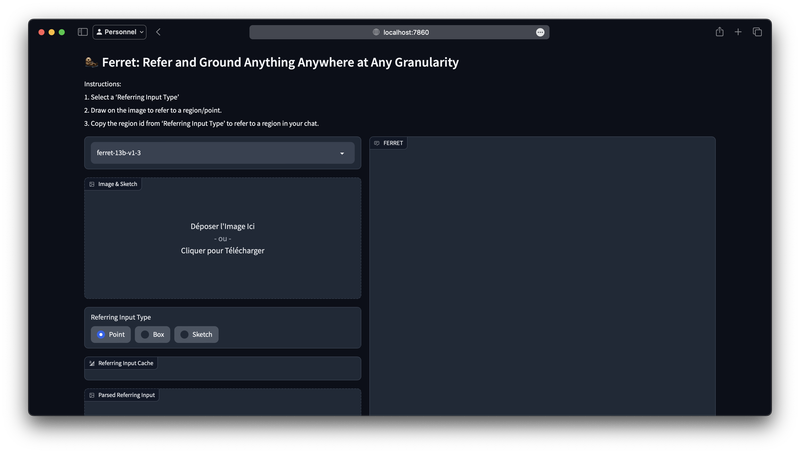 Ferret Demonstrator Interface